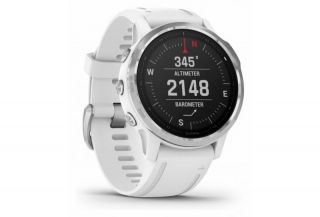 Garmin fenix 6S Silver w / White Band GPS sudrabs balts