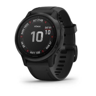 Garmin Fenix 6S Pro Black w / Black Band melns