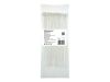 Elektro instrumenti House&nbsp;-&nbsp;Qoltec 52195 Zippers 2.5 200 100pcs nylon UV White&nbsp;