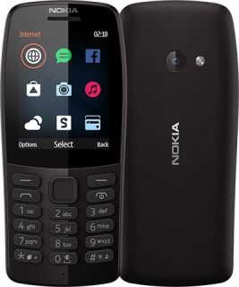 NOKIA 210 Dual black ENG melns