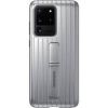 Аксессуары Моб. & Смарт. телефонам Samsung Galaxy S20 Ultra Protective Standing cover case Silver sudrabs 
