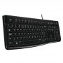 Logitech LOGI K120 Corded Keyboard OEM US Black melns