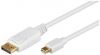 Мониторы - Goobay 
 
 Mini DisplayPort adapter cable 1.2 52858 1 m, Gold-Plated...» 