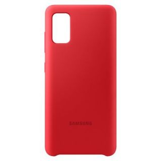 Samsung Galaxy A41 Silicone Cover case Red sarkans