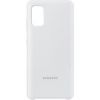 Aksesuāri Mob. & Vied. telefoniem Samsung Galaxy A41 Silicone Cover case White balts Hand sfree