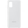 Samsung Galaxy A41 Silicone Cover case White balts
