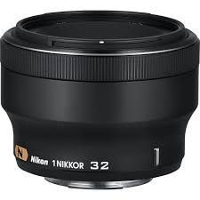 Nikon 32mm f / 1.2 black melns for N1