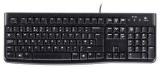 Logitech&nbsp;K120 Standard, Wired, EN / LT, 1.5 m, USB Port, Black, Lithuanian, 55 g