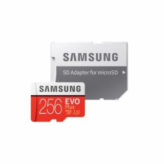 Samsung EVO Plus 256GB microSD + adapter