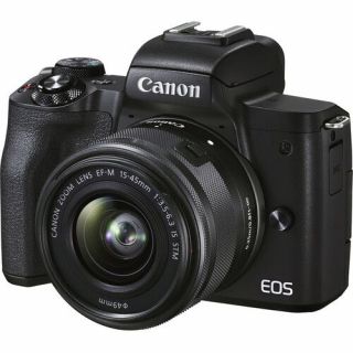 Canon EOS M50 Mark II EF-M15-45 IS STM Kit black melns
