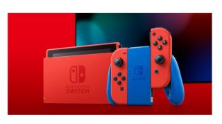 Nintendo Switch Mario Red &amp; Blue Edition sarkans zils