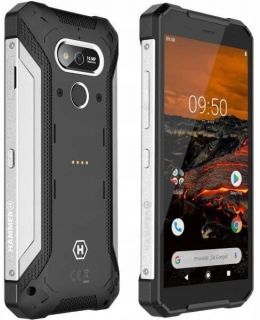 MyPhone Hammer Explorer Pro Dual silver sudrabs