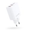 Беспроводные устройства и гаджеты Evelatus Evelatus Travel Charger EU Wall 3 Ports 32W USB-C / USB-A2 ETC06 White 