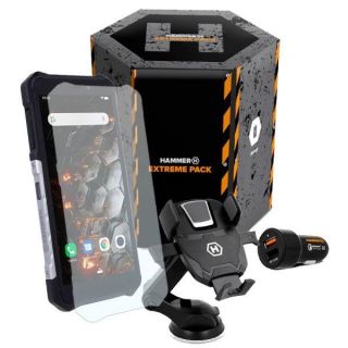 MyPhone Hammer Iron 3 LTE Dual silver Extreme Pack sudrabs