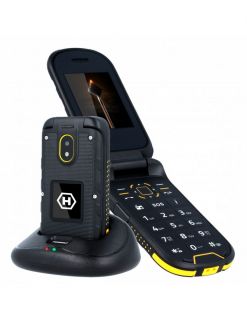MyPhone Hammer Bow Dual Sim Black / Yellow melns dzeltens