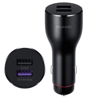 Huawei Car Charger Super Charge Dual Port 40W Black melns