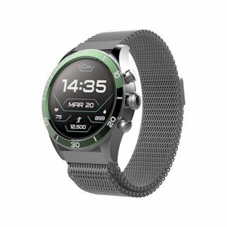 Forever Smartwatch AMOLED ICON AW-100 Green zaļš