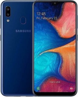 Samsung Galaxy A20e Blue zils