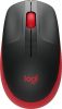 Aksesuāri datoru/planšetes Logitech LOGI M190 Full-size wireless mouse RED sarkans Kabeļi HDMI/DVI/VGA/USB/Audio/Video