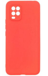 Evelatus Mi 10 Lite Soft Touch Silicone Red sarkans