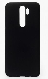 Evelatus Evelatus Xiaomi Redmi 9 Soft Touch Silicone Black melns