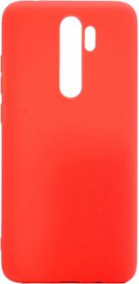Evelatus Evelatus Xiaomi Redmi 9 Soft Touch Silicone Red sarkans