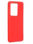 Evelatus Evelatus Samsung Galaxy Note 20 Ultra Nano Silicone Case Soft Touch TPU Red