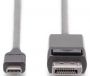 - Digitus 
 
 USB Type-C adapter cable USB-C to DP, 2 m