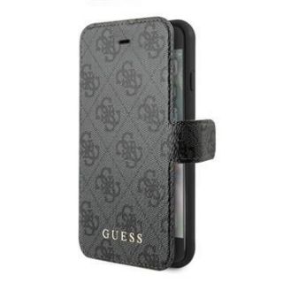 GUESS iPhone 7 / 8 / SE 2020 Book Case Gray pelēks