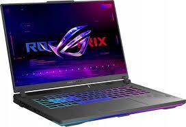 Asus ROG Strix G16  2024  G614JVR-N4018W 16.0" QHD+ / i9-14900HX / 2.2GHz / 16GB / 1TB SSD / RTX4060 / ENG / Win11H / Grey pelēks
