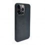 - iLike 
 Apple 
 iPhone 14 Pro Silicone plastic case Eco Print Design 
 Black melns