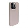 - iLike 
 Apple 
 iPhone 14 Pro Silicone plastic case Eco Print Design 
 Beige bēžs bēžs