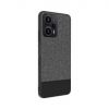 Aksesuāri Mob. & Vied. telefoniem - Redmi Note 12  /  Poco X5 Plastic Leather Back Cover Gray pelēks Ekrāna aizsargplēve