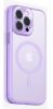 Aksesuāri Mob. & Vied. telefoniem Evelatus iPhone 12 / 12 Pro Hybird Case Whith Magsafe PC+TPU Purple purpurs 