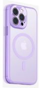 Evelatus iPhone 12 / 12 Pro Hybird Case Whith Magsafe PC+TPU Purple purpurs