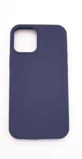 Evelatus iPhone 12 mini Premium mix solid Soft Touch Silicone case Midnight Blue zils