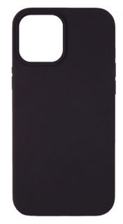 Evelatus iPhone 12 / 12 Pro Premium Silicone case Soft Touch Black melns