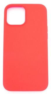 Evelatus Evelatus Apple iPhone 12 Pro Max Premium Soft Touch Silicone Case Bright Red