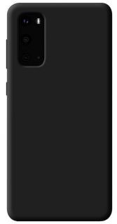 Evelatus Evelatus Samsung S20 Silicone Case With Bottoms Black melns