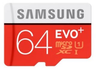 Samsung EVO Plus 64GB microSD & adapter