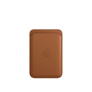 Apple iPhone Leather Wallet with MagSafe Brown brūns