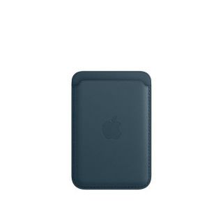 Apple iPhone Leather Wallet with MagSafe - Baltic Blue zils