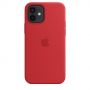 Apple Apple Silicone Case with MagSafe for iPhone 12 mini Red