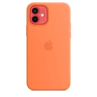 Apple Apple - Silicone Case with MagSafe for iPhone 12 mini Orange oranžs