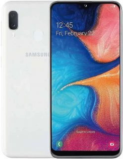 Samsung Galaxy A20e 3 / 32GB DS SM-A202F / DS White balts