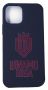 Evelatus iPhone 12 Pro Soft Touch Silicone Case DR Logo N4 Red