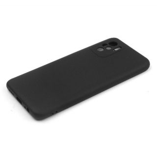 Evelatus Redmi Note 10S / Poco M5s Soft Touch Silicone Black melns