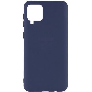 Evelatus Evelatus Samsung Galaxy A12  /  M12 Soft Touch Silicone Midnight Blue zils