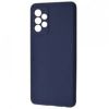 Aksesuāri Mob. & Vied. telefoniem Evelatus Galaxy A32 Nano Silicone Case Soft Touch TPU Midnight Blue zils 