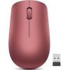 Аксессуары компютера/планшеты Lenovo 530 Wireless Mouse Cherry Red sarkans Кабели HDMI/DVI/VGA/USB/Audio/Video